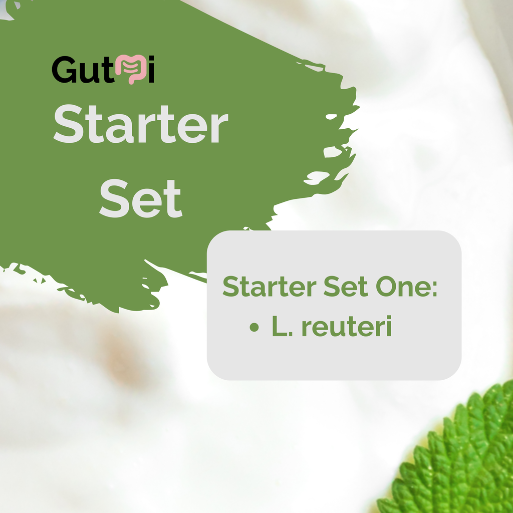 GutMi | L. reuteri | Joghurt Starter Set | Starterkulturen | 3er Pack